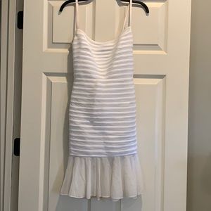 Tadashi white cocktail dress